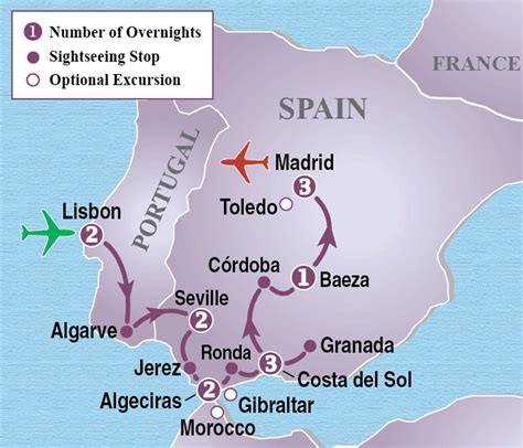 spain and portugal tours 2025